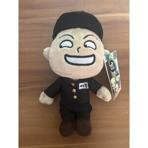 Kang Ho Dong Plush Doll Korean Approximately 7” with White Keychain Clip and Tag